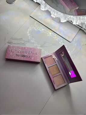 Unicorn Dust Highlight Palette - Pink & Gold Shimmer